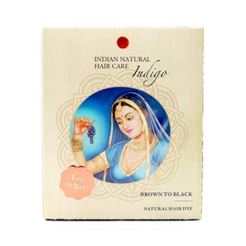 Indigo Powder - Brown to Black Hair Dye - Fresh & Pure Organic - 7oz - Indian Natural Hair Care