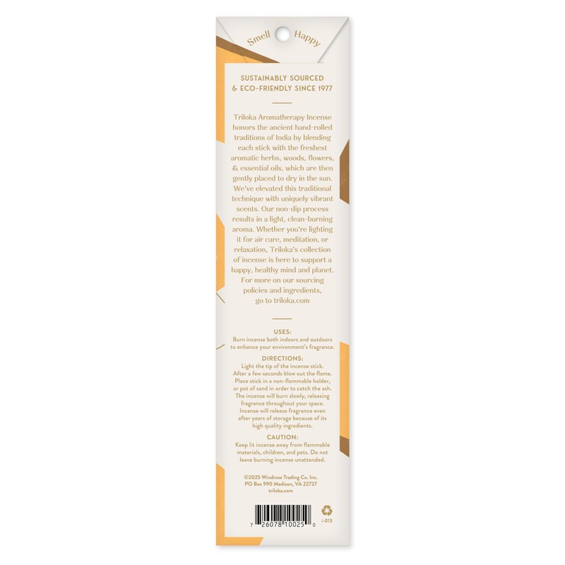 Triloka Myrrh Original Incense, 10 Sticks