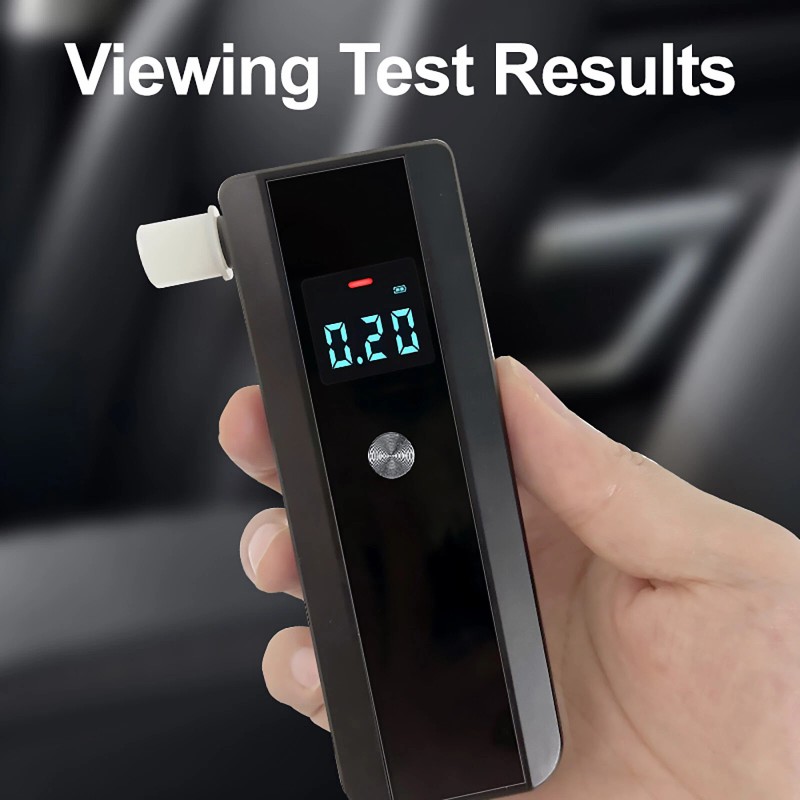 LCD Digital Breath-Alcohol Tester Breathalyser Police Analyzer 5s Response