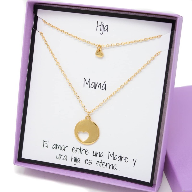 Set de Collares Madre e Hija para compartir Regalo para