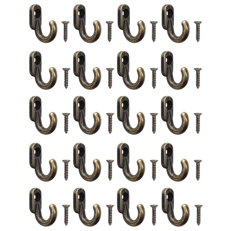 FUXXER® - Mini iron hooks, decorative hooks, picture hooks, set