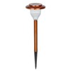 Alpine Corporation LBM174SLR-4 Solar Copper Stainless Steel Pathway LED Lights,