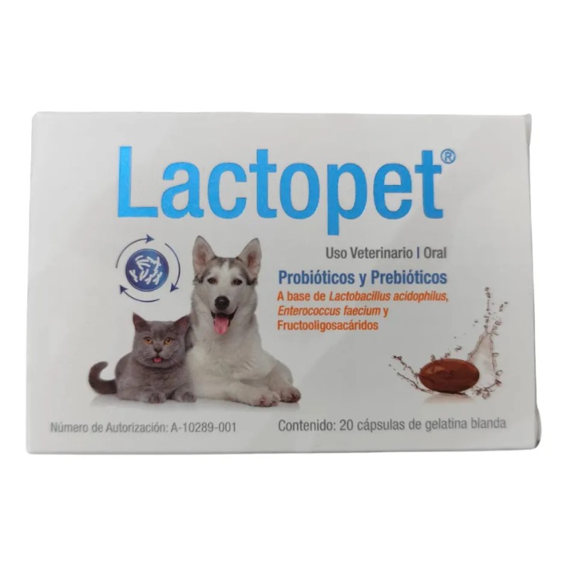 Probióticos Perro Y/o Gato 20 Capsulas *** Original ***
