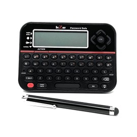 RecZone LLC Password Safe Electronic Storage Organizer Keeper Device and Stylus Bundle