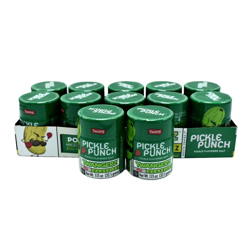Twang Twangerz Flavored Salt Snack Topping - Lime, Lemon Lime,