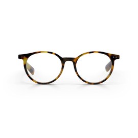 eyebobs Case Closed Wide Premium Unisex Reading Glasses for Men and Women | Round Eye Glasses