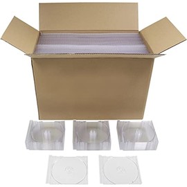 (400) Clear Replacement CD Trays - Fits Standard 10.4mm CD Jewel Boxes - #CDIS80CL