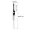 sourcing map Square Hole Drill Bit 8mm(5/16") High Speed Steel