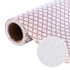 Multipurpose Non-Adhesive Grid PVC Liner - Non-Slip Shelf & Drawer Mat Cute Pattern Design PVC Non-Slip Shelf Linercolor: print, size: 30.48cm x 304.8cm