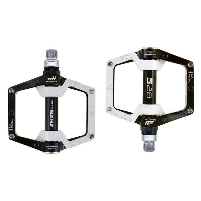 Bicycle Pedals-Aluminium Alloy Bicycle Pedals-Mountain Bike Pedals with Removable Non-Slip