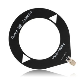 Donut WB Antennas, 10k - 180MHz Loop Antennas, SMA Plug Interface, Portable, Compact and Lightweight with Stable Signals and Strong Compatibility, Expertly Crafted