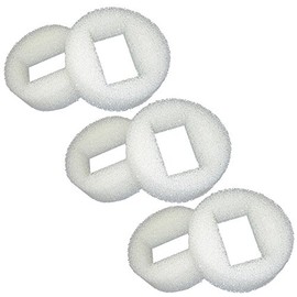 Zanyzap 6 Foam Pre-Filters for Drinkwell 360 Water Bowl Fountains (Plastic Model Only)