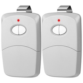 Kingdder 2 Pcs 2 Button Gate Opener Compatible with Linear Multicode, Grey
