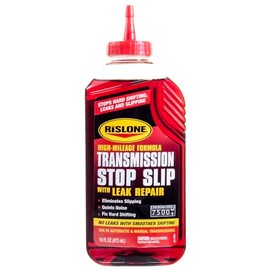 Rislone High Mileage Transmission Stop Slip with Leak Repair, 16.9 oz