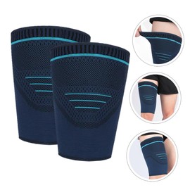 FOMIYES Thigh Compression Sleeves Leg Warmers for Men Women Running Leg Sleeves