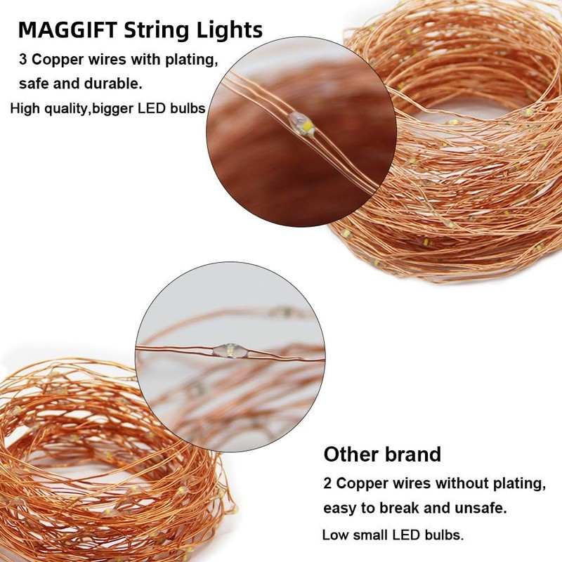 MAGGIFT Fairy Lights 20 m