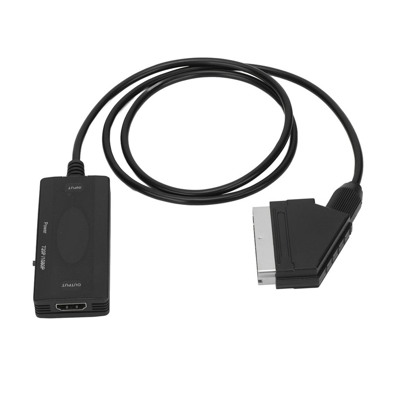SCART to HD Multimedia Interface Converter Full HD 720P/1080P Video
