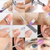 Leipple Kit Corta Uñas 16pz Acero Inoxidable Manicure Pedicure Aseo