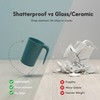 zoeynex Reusable Plastic Cups (12 oz) - Set of 4