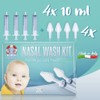 MUMI'S Nasal Shower - Pack of 4 Nasal Rinse Syringes