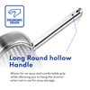 New Star Foodservice 38071 Stainless Steel Reinforced Bouillon Strainer, 8-Inch