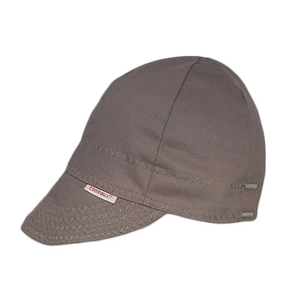 Comeaux Caps Reversible Welding Cap Solid Grey Size 7 3/8