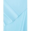 Solid Powder Blue Rectangular Plastic Table Cover (137cm x 274cm)