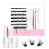 Lash Extension Kit DIY Lash Clusters 10-16mm 96pcs Individual Lashes