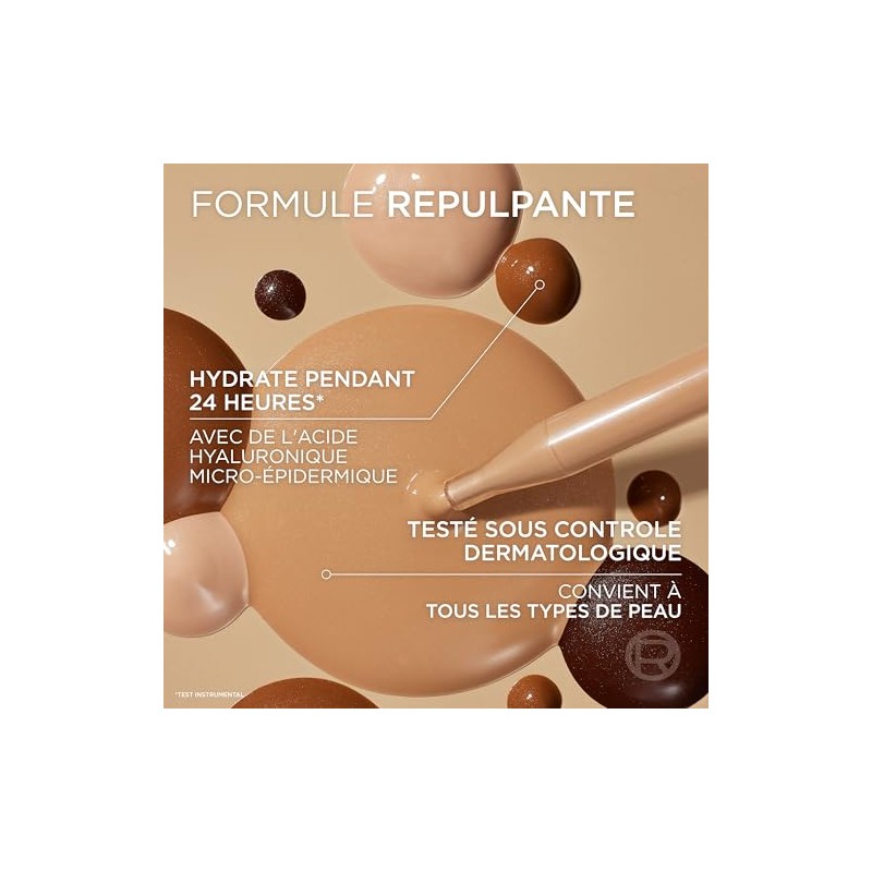 LOréal Paris True Match Sérum Rellenador con Color, Base de
