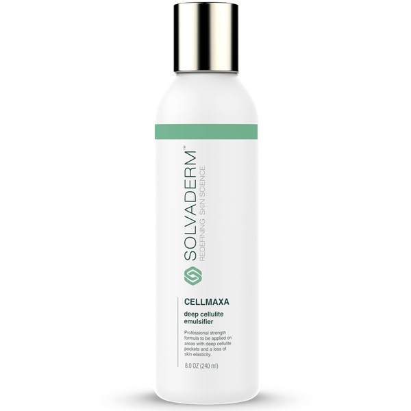 Solvaderm Cellmaxa Skin Firming and Cellulite Treatment Cream Reduces the Appearance of Dimples for a Firmer, Smoother Skin Surface