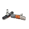 AWE X 2 Pairs Triple Contour V Brake Pads Grey/Orange/White