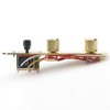 Unxuey Guitar Gold 3 Way Fully Loaded Control Plate Prewired