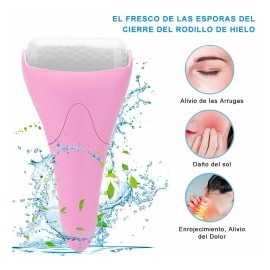 Rodillo Masaje Facial Gua Sha De Jade Antienvejecimiento Kit Pink