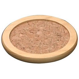 Yamasita Craft 36306000 Round Cork Coaster