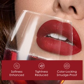 ilembane Peach Pink Liquid Lipstick - Long Lasting, Smudge Proof, Transfer-Resistant Lip Color,Waterproof, Non-Transfer Formula (Velvet Voyage)