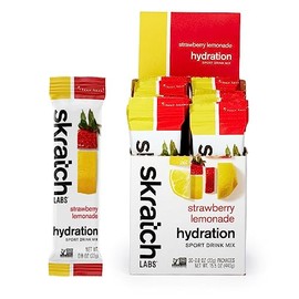 Skratch Labs Hydration Packets Mezcla Bebidas Hidratantes Limonada Fresa Unidades Polvo Electrolitos Desarrollado Atletas Rendimiento Deportivo