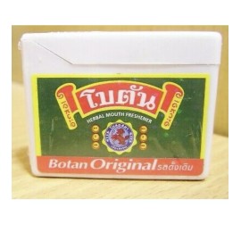 Kung shop Botan Original Herbal Mouth Fresher - Peppermint Flavor 5.4g  (6pcs.)