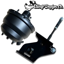 WDCo C10 Brake Booster & Firewall Bracket 8" Dual Diaphragm