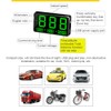 Car Headup Display GPS Digital Speedometer with 4.5 Inch LED