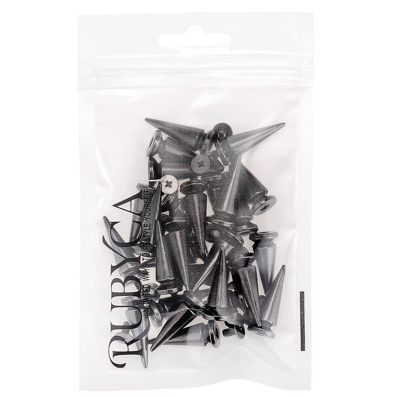 RUBYCA 25MM 30 Sets Large Metal Big Tree Spikes and