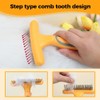 Professional Pet Dematting Comb-Dog Deshedding Brush for Long Hair-Undercoat Rake