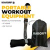 BEAR GRIP Adjustable Hamstring Curl Strap with Kneeling Mat for