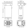 CHELINK Dual USB Charger for Toyota USB Embedded 3.1A Smartphone
