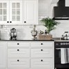 Romeda 18 Pieces Drawer Knobs, 30mm Black Cabinet Knobs, Drawer