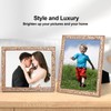 HIKWADERY 8x10 Picture Frame Glitter, Rose Gold Bling 8 by