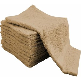 Adore Home 20 Latte Cotton face cloths Flannels 30cm x 30cm