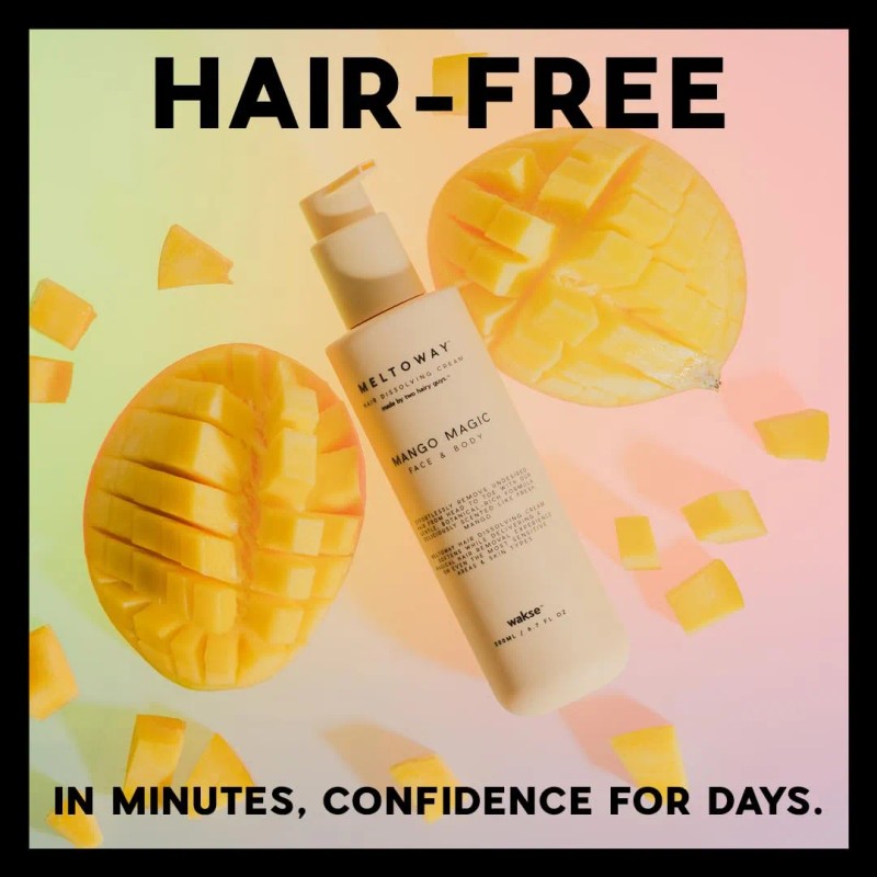 Wakse Mango Magic - Crema Cartucho Del Cabello, Crema Depila