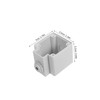 Outanaya 2Pcs Power Strip Protector Splash Outdoor Electrical Box for