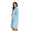 Just Love Plush Zipper Lounger Robe 6791-BLU-XL Light Blue