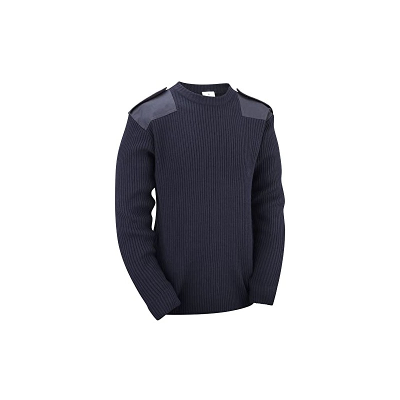 Military/Security Style Pullover (M, Navy)